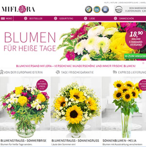 Miflora Webseite